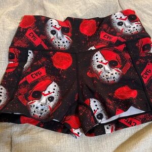 CVG Horror Themed Athletic Shorts CVG 2.5”